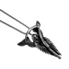 Grim Reaper Hanger Heren - Edelstaal - Grote Schedelhanger met Zeis