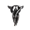 60cm x 3mm Jasseron-Ketting + Grim Reaper Hanger Heren - Edelstaal