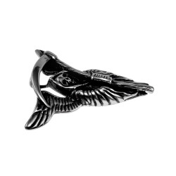 60cm x 3mm Jasseron-Ketting + Grim Reaper Hanger Heren - Edelstaal