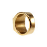 Zegelring Heren - Verguld RVS - Ring met Onyx Steen