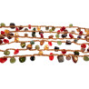 Macramé Ketting met Natuursteen, Schelpen en Kristallen - Handgemaakt