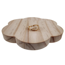 Gold Plated Ring met Sterren, Maan en Zirkonia Verstelbaar 16 tot 17mm