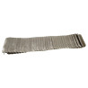 8cm Breed Grijs-Zilverkleurige Stretch Riem Voor Jurk of Tuniek Dames