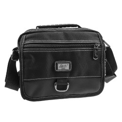 Heren Crossbodytas met Meerdere Compartimenten en Handvat