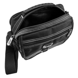 Heren Crossbodytas met Meerdere Compartimenten en Handvat