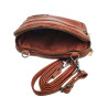 Unisex Crossbodytas - Cognackleur Echt Leer - Riemtas - Verstelbare