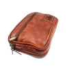 Unisex Crossbodytas - Cognackleur Echt Leer - Riemtas - Verstelbare