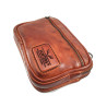 Unisex Crossbodytas - Cognackleur Echt Leer - Riemtas - Verstelbare