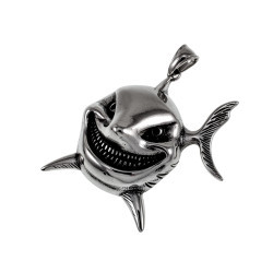 Grote Haai Hanger Unisex - Gepolist Roestvrij Staal 316L