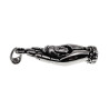 Unisex Spiritueel Boeddha in Handpalm Hanger - Roestvrij Staal 316L