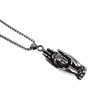 60cm x 3mm Jasseron-Ketting + Boeddha Hanger - Roestvrij Staal 316L