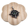 Heren Jasseron-Ketting + Roerhanger met Kompas en Zeester  RVS 316L