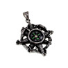 Heren Jasseron-Ketting + Roerhanger met Kompas en Zeester  RVS 316L