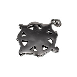 Heren Jasseron-Ketting + Roerhanger met Kompas en Zeester  RVS 316L