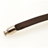 Donkerbruin Leren Wikkelarmband