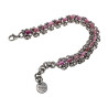 RVS Armband met Lichtpaarse Zoetwaterschelpkralen Verstelbaar 16-19cm