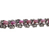 RVS Armband met Lichtpaarse Zoetwaterschelpkralen Verstelbaar 16-19cm