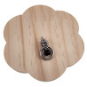 Dames RVS Jasseron-Ketting + Onyxsteen Hanger Handgemaakt door esde2