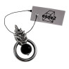 Dames RVS Jasseron-Ketting + Onyxsteen Hanger Handgemaakt door esde2