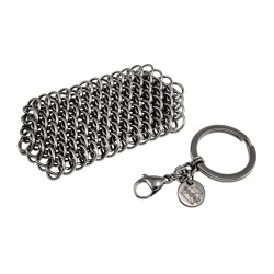 RVS Fidget 2-in-1 Sleutelhanger en Anti-Stress Accessoire Handgemaakt