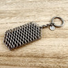 RVS Fidget 2-in-1 Sleutelhanger en Anti-Stress Accessoire Handgemaakt