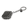 Fidget RVS Plattekubus Sleutelhanger en Anti-Stress Accessoire