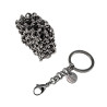 Fidget RVS Plattekubus Sleutelhanger en Anti-Stress Accessoire