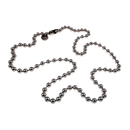 Unisex RVS Ketting met bolletjes -Verkrijgbaar in 4,5mm - 6mm en 8mm