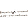 Unisex Ketting met zoetwaterparels en roestvrij staal Handgemaakt