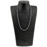 Unisex RVS Ketting met bolletjes -Verkrijgbaar in 4,5mm - 6mm en 8mm