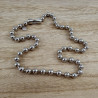 Unisex RVS Ketting met bolletjes -Verkrijgbaar in 4,5mm - 6mm en 8mm