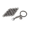 Fidget - RVS Diamantvorm Sleutelhanger en Anti-Stress Accessoire