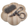 Fidget RVS Drakenweeftechniek Sleutelhanger en Anti-Stress Accessoire