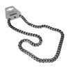 45cm x 6,5mm Gourmet-Ketting Unisex - Gepolijst RVS - Schakelsketting