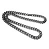 45cm x 6,5mm Gourmet-Ketting Unisex - Gepolijst RVS - Schakelsketting