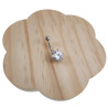 Navelpiercing met 10mm Transparante Zirkonia - Chirurgisch Staal