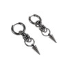 Unisex RVS Oorringen met Afneembare Punt Hanger Handgemaakt door esde2