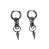 Unisex RVS Oorringen met Afneembare Punt Hanger Handgemaakt door esde2