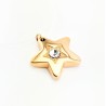 Transparante Ketting met RVS Ster Hanger