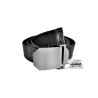 Zwarte Canvas Riem Heren - 4cm Breed - Taillemaat 130cm