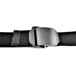 Zwarte Canvas Riem Heren - 4cm Breed - Taillemaat 130cm