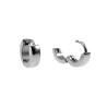 ∅10mm x 3mm Oorbellen Unisex - Gepolijst RVS - Oorringen Dames - Heren