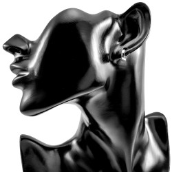 ∅10mm x 3mm Oorbellen Unisex - Gepolijst RVS - Oorringen Dames - Heren