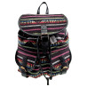 Boho Rugzak Dames - Multicolor Canvas Rugzak