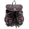 Boho Rugzak Dames - Multicolor Canvas Rugzak