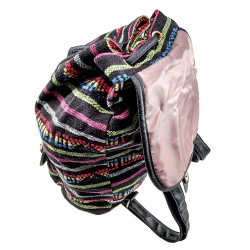 Boho Rugzak Dames - Multicolor Canvas Rugzak
