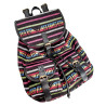Boho Rugzak Dames - Multicolor Canvas Rugzak