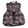 Boho Rugzak Dames - Multicolor Canvas Rugzak