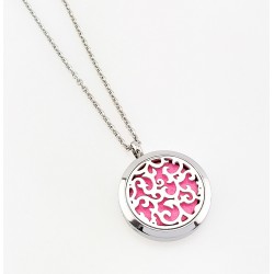 Aromatherapie Etherische Olie Diffuser Ketting met Medaillon Bloem