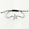 Roestvrijstalen Zeester Armband